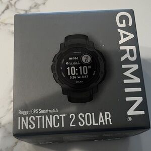 Garmin Instinct 2 Solar GPS Smartwatch - Black